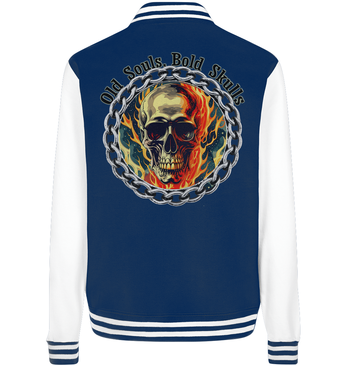 Skull3 - College Jacket