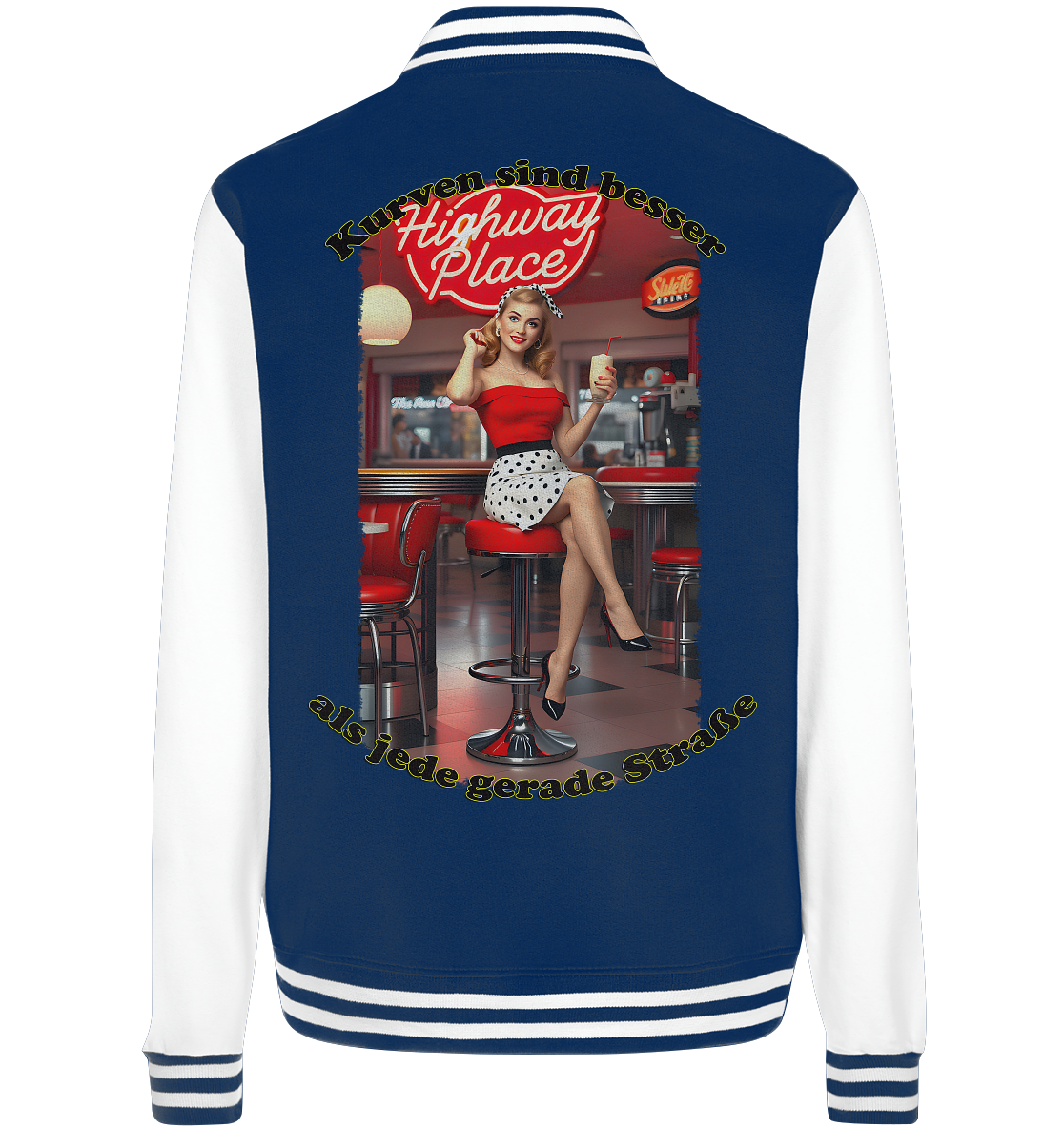 Pinup 3 - College Jacket