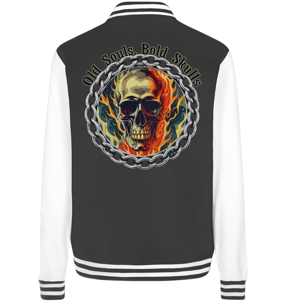 Skull3 - College Jacket