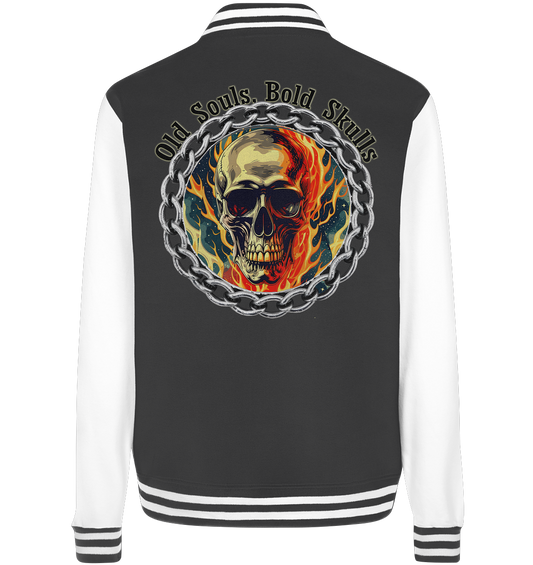 Skull3 - College Jacket