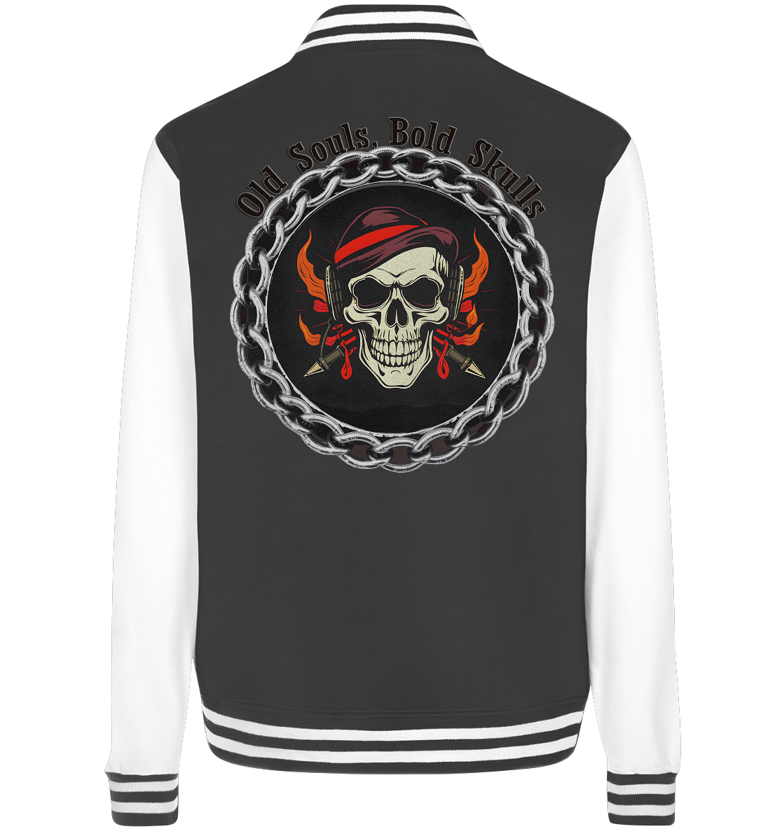 Skull7 - College Jacket