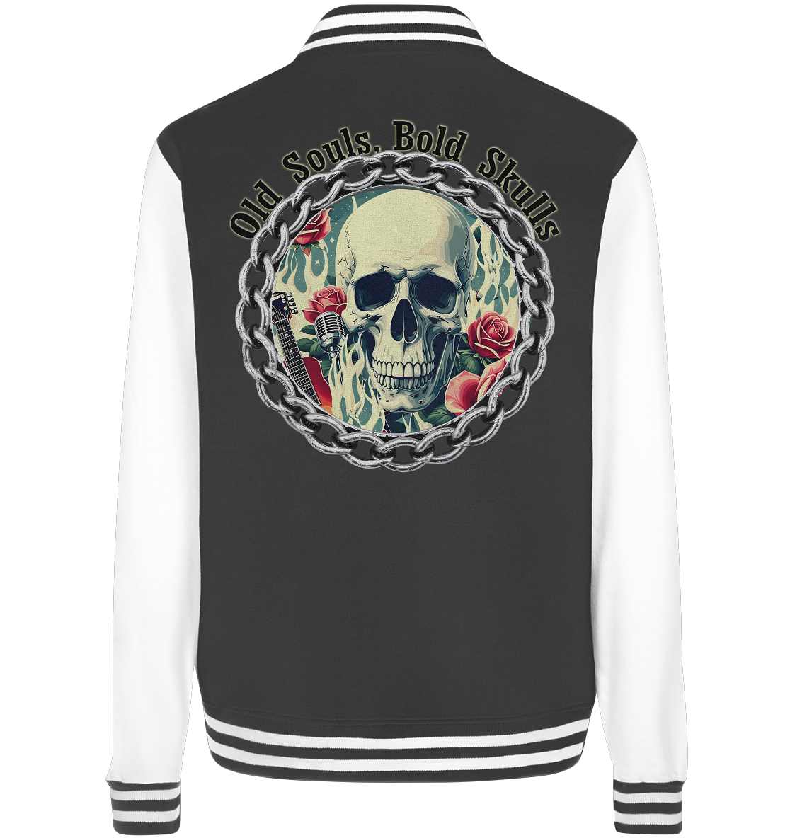 Skull2 - College Jacket