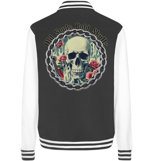 Skull2 - College Jacket