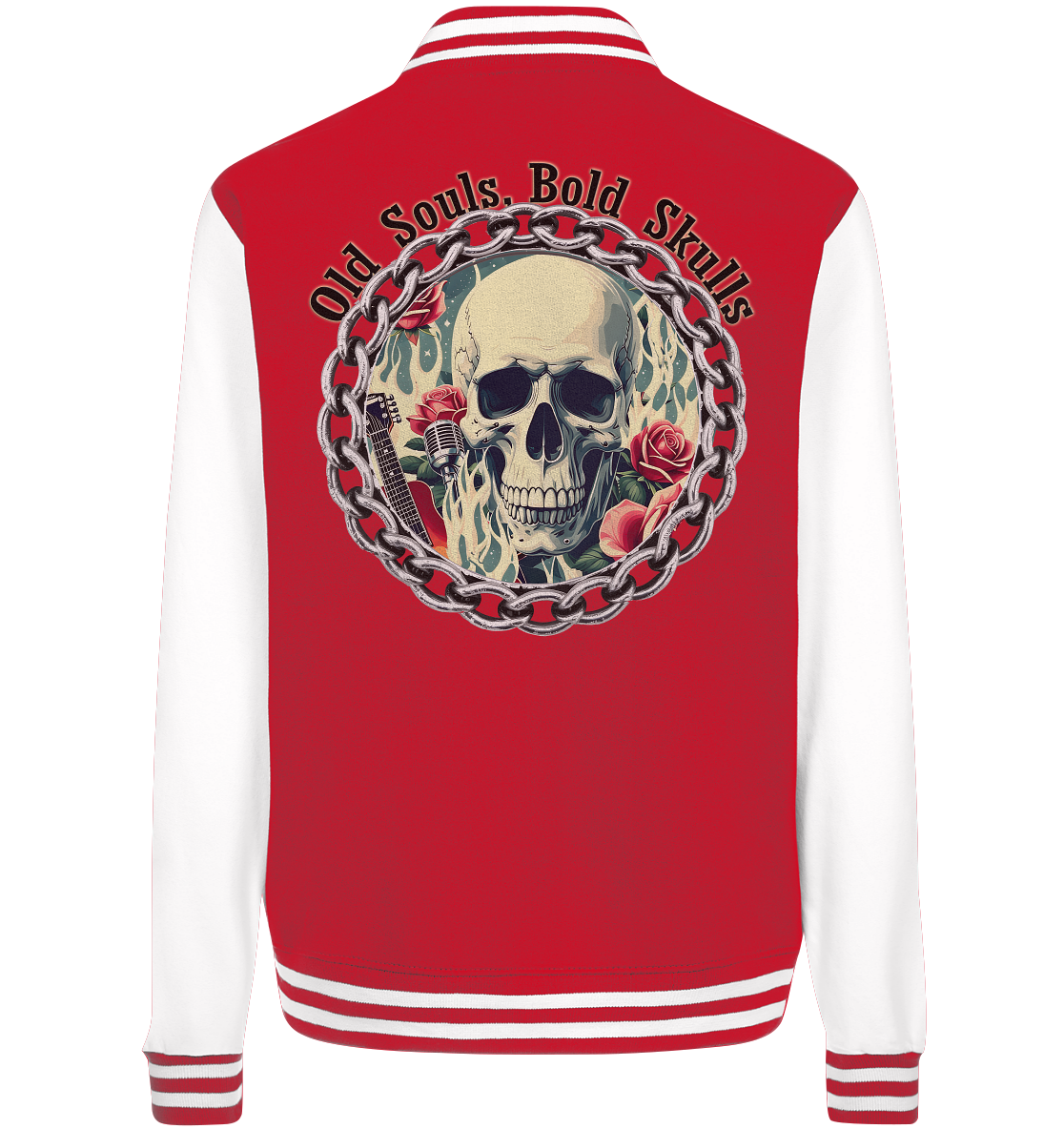 Skull2 - College Jacket