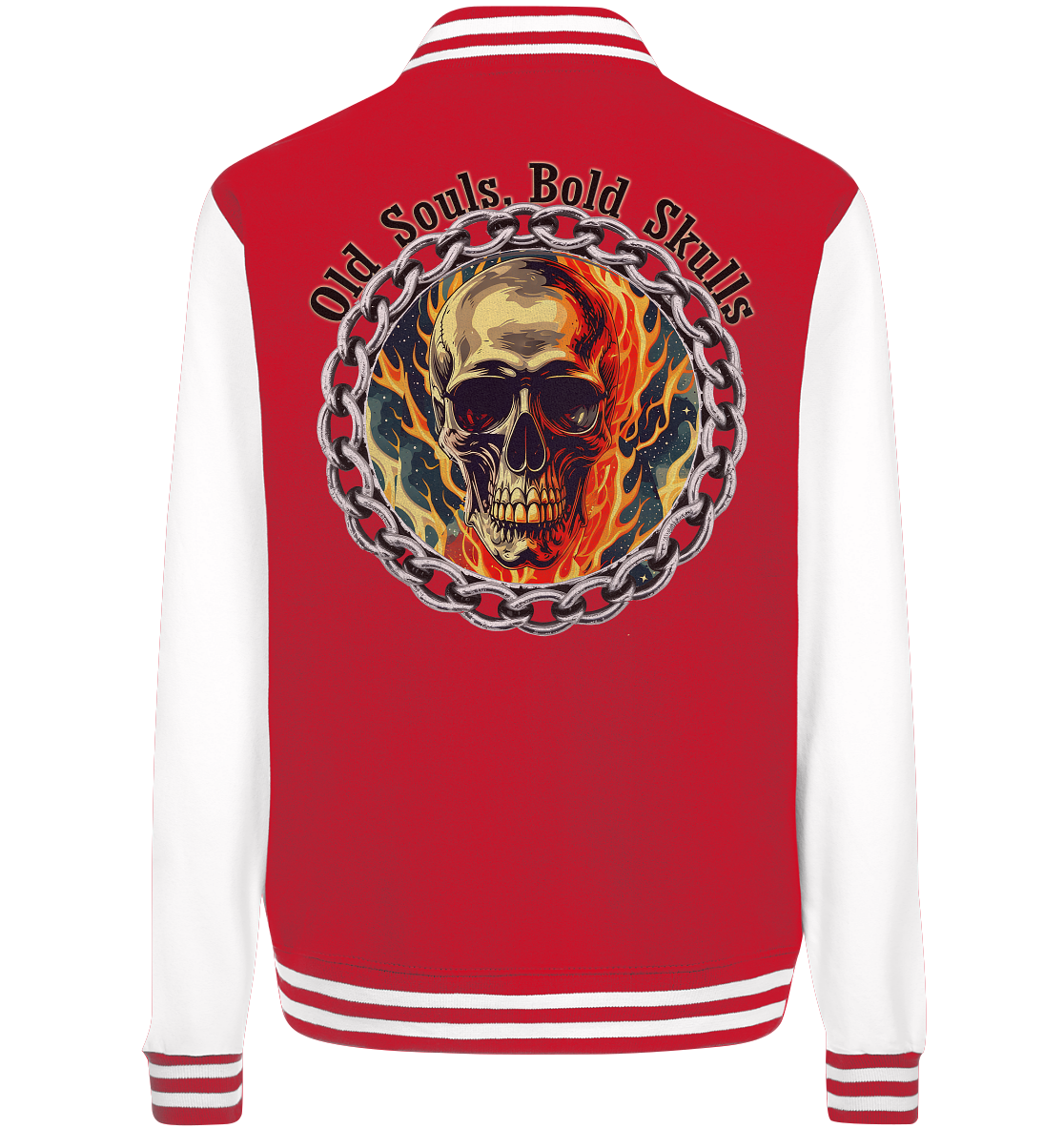 Skull3 - College Jacket