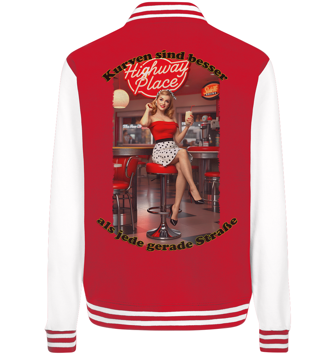 Pinup 3 - College Jacket