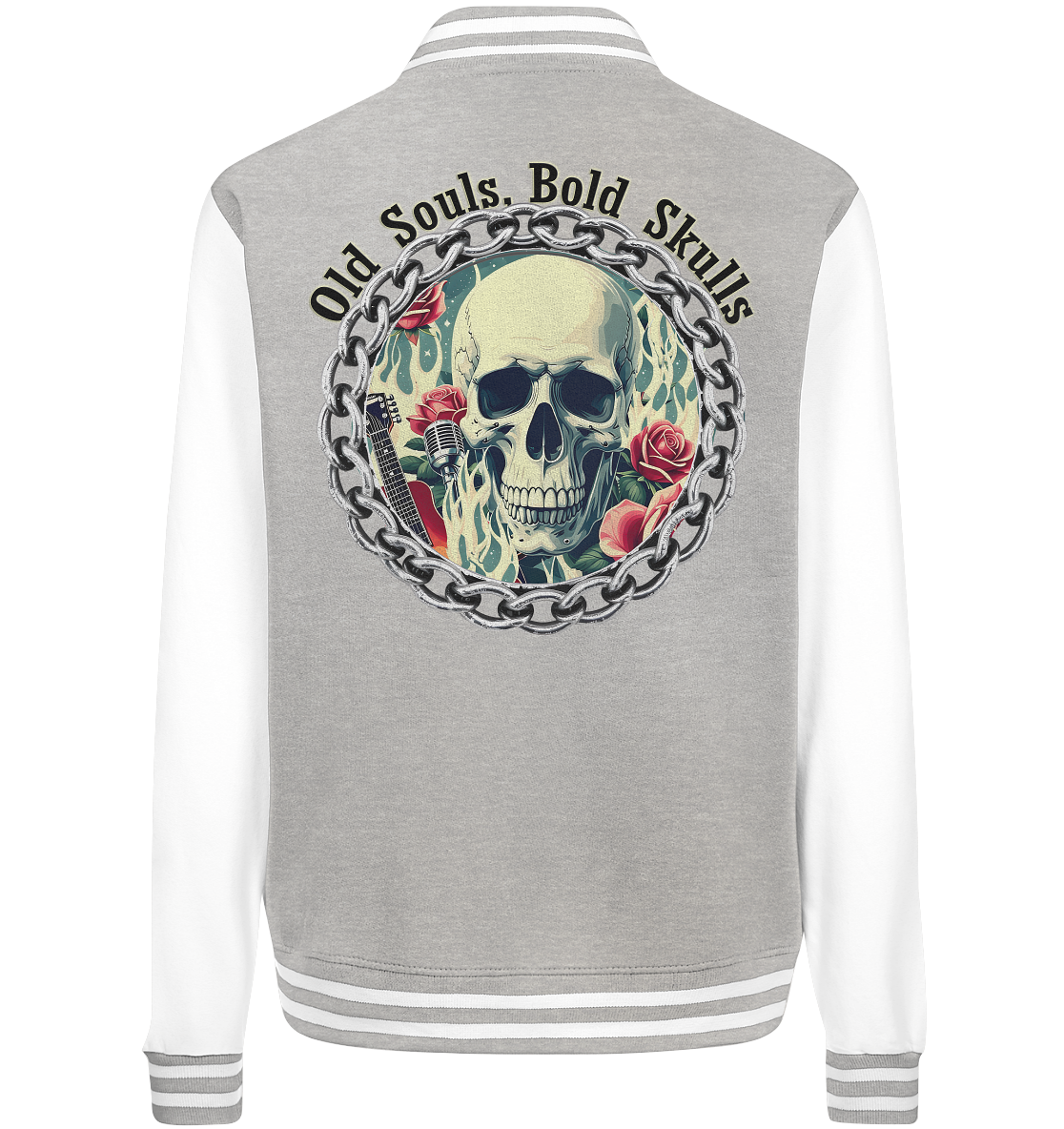 Skull2 - College Jacket