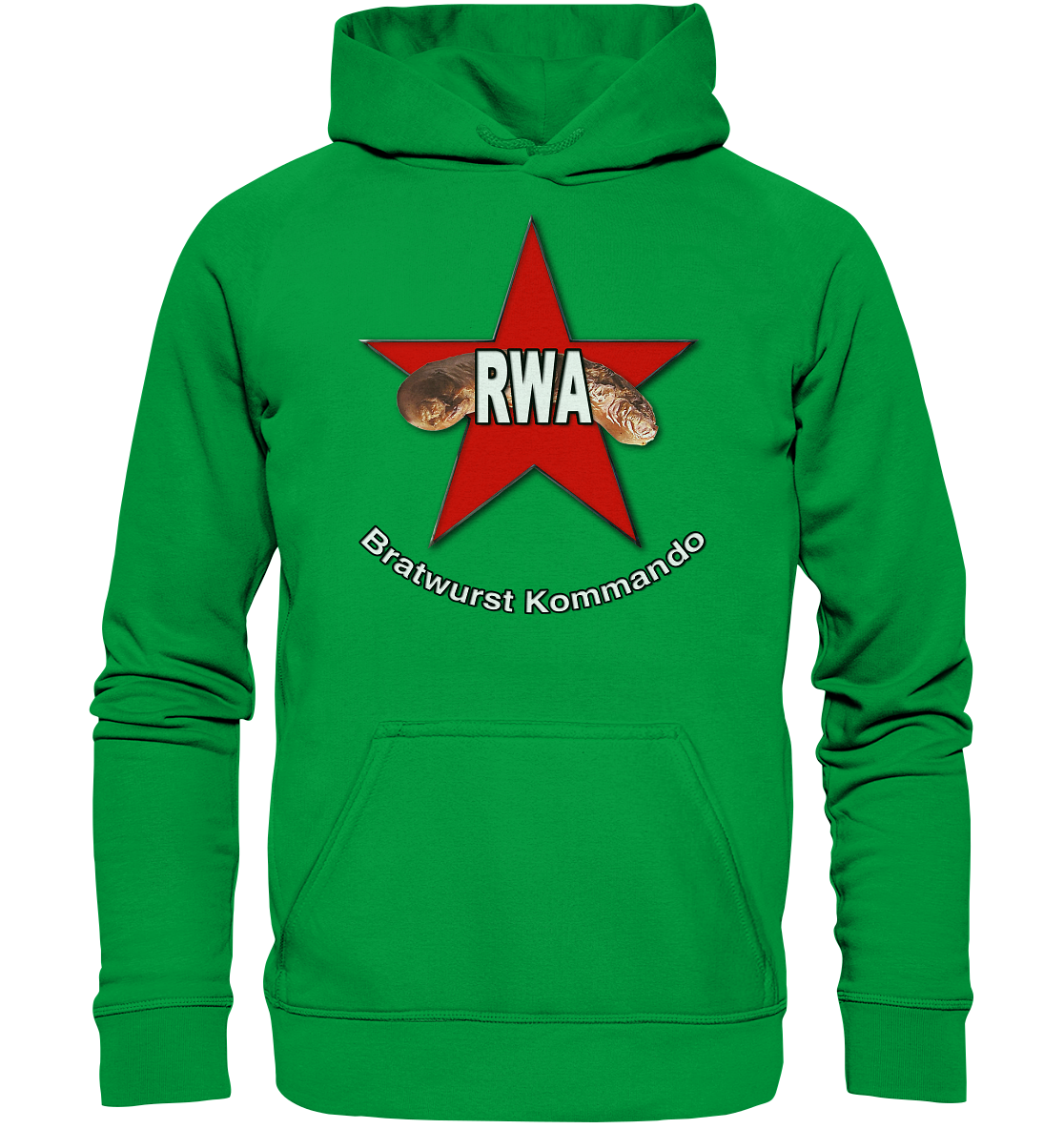 Rote Wurst Armee - Bratwurst Kommando - Basic Unisex Hoodie