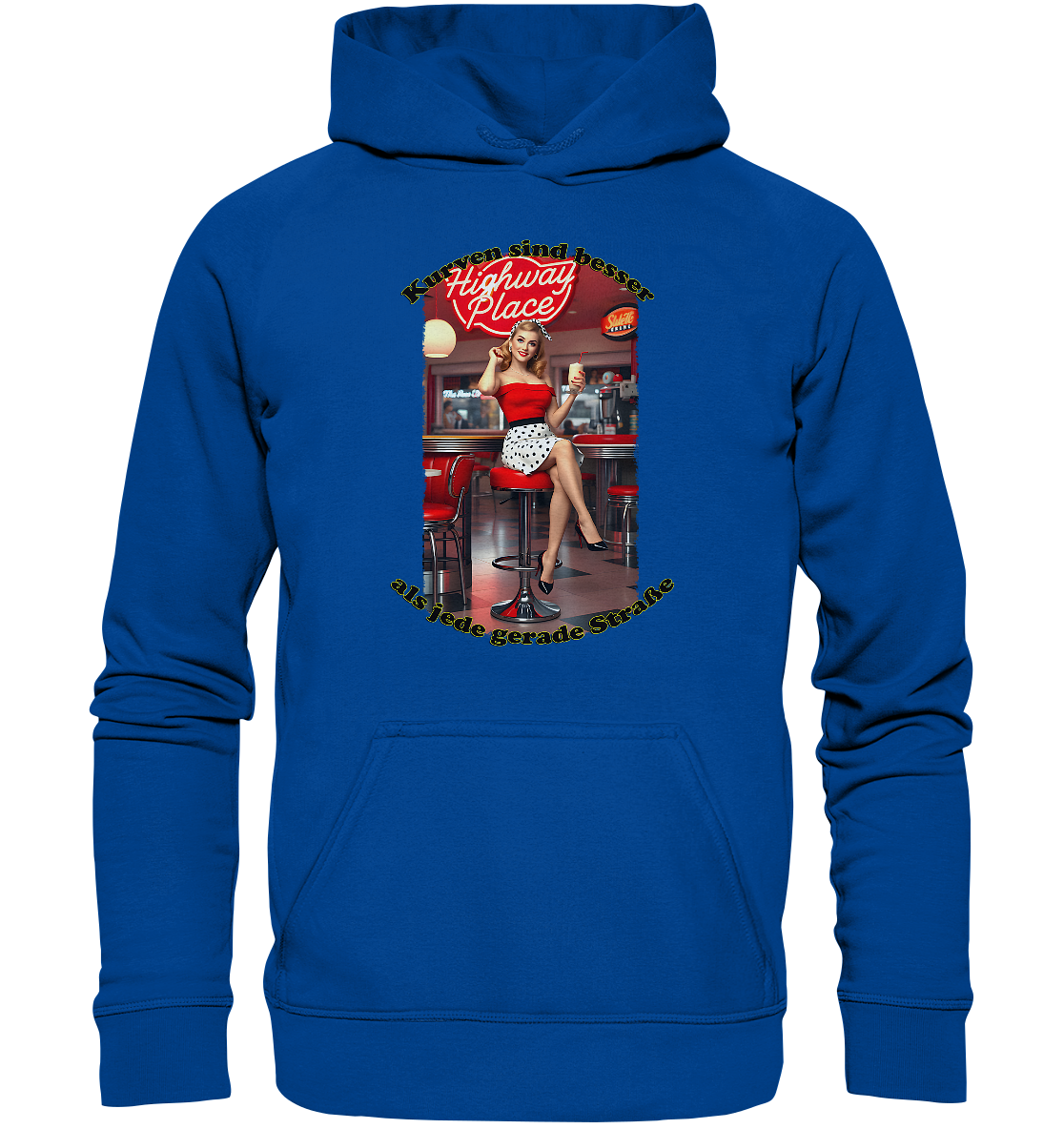 Pinup 3 - Basic Unisex Hoodie