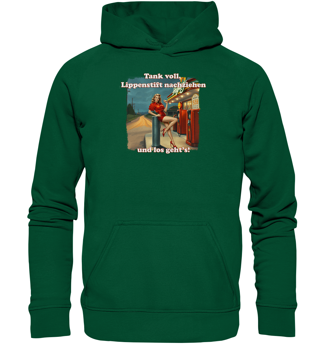 Pinup 7 - Basic Unisex Hoodie