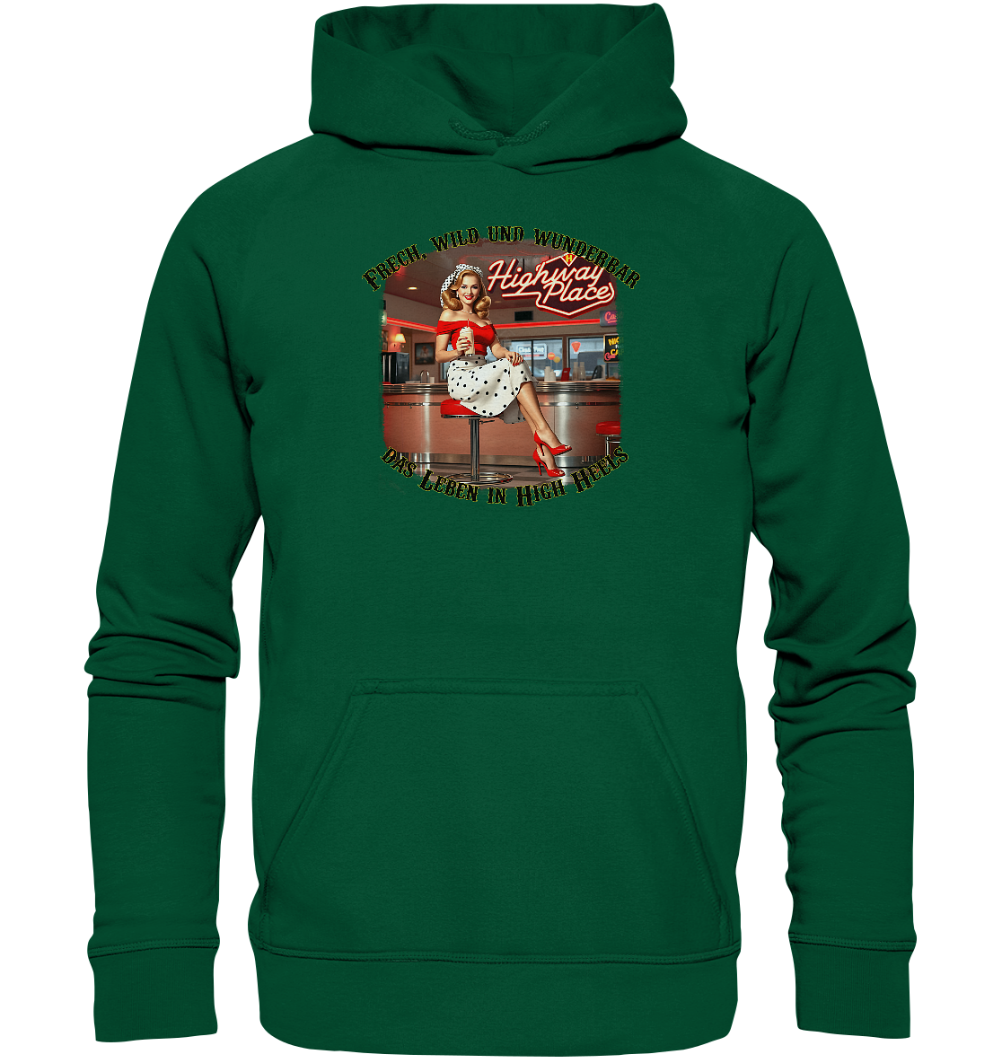 Pinup 2 - Basic Unisex Hoodie