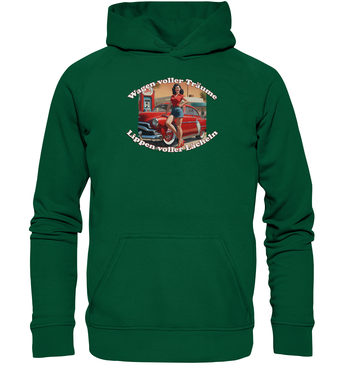 Pinup 6 - Basic Unisex Hoodie