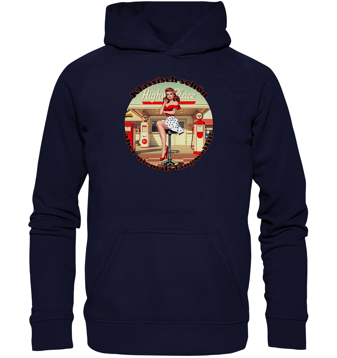 Pinup 9 - Basic Unisex Hoodie