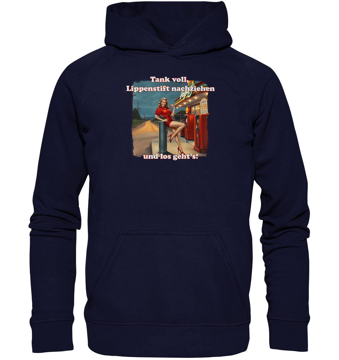 Pinup 7 - Basic Unisex Hoodie