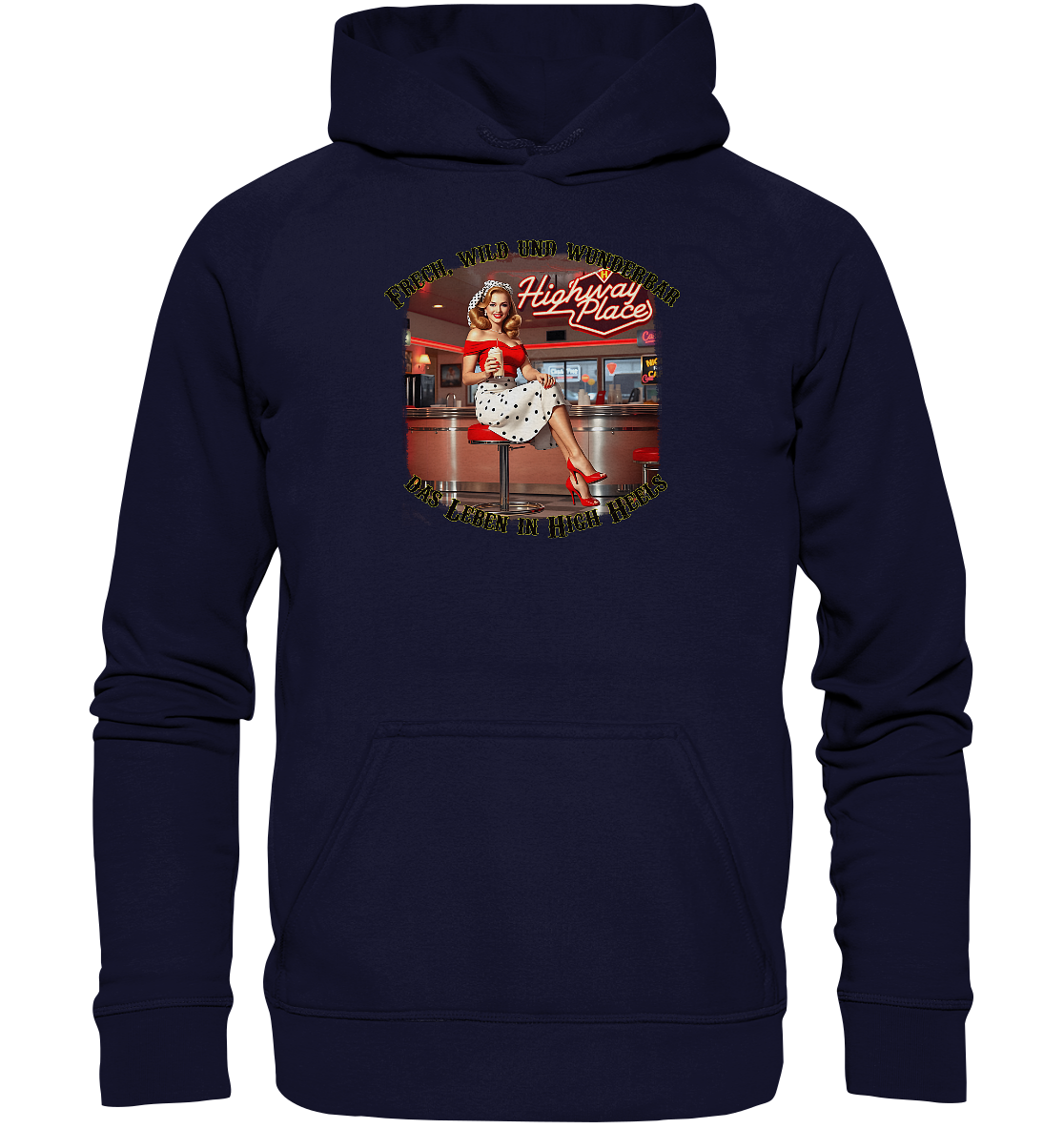 Pinup 2 - Basic Unisex Hoodie