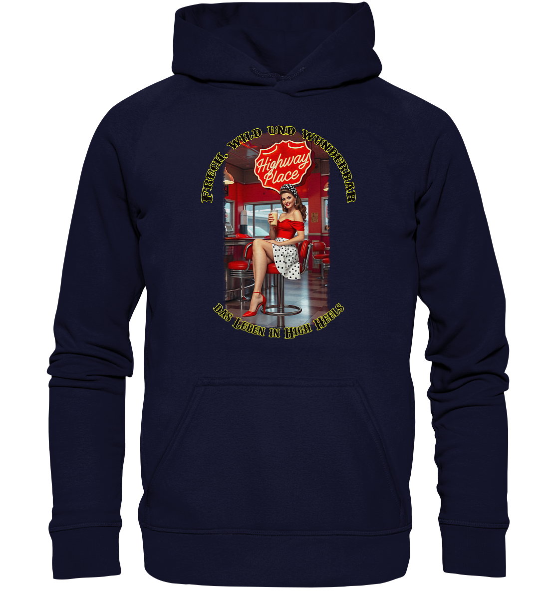 Pinup 1 - Basic Unisex Hoodie