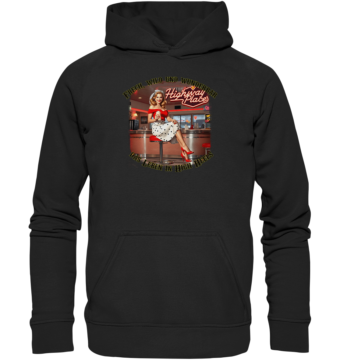 Pinup 2 - Basic Unisex Hoodie