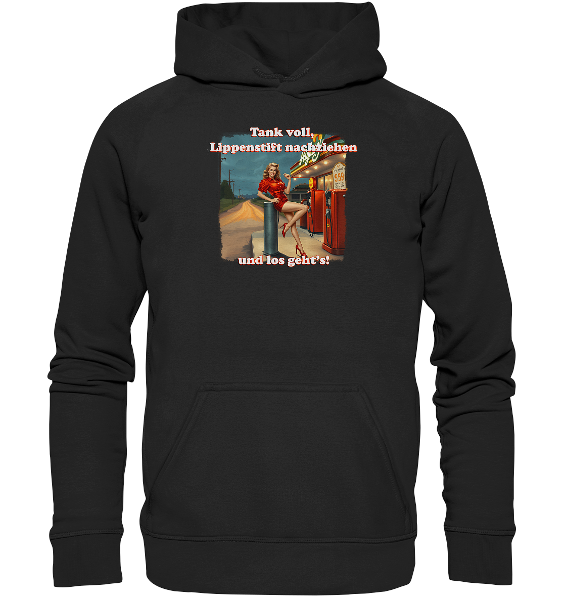 Pinup 7 - Basic Unisex Hoodie