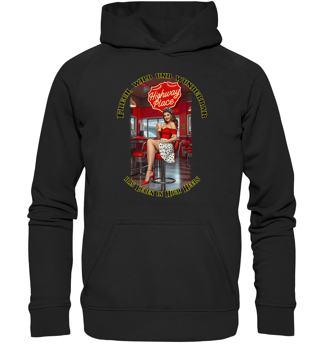 Pinup 1 - Basic Unisex Hoodie