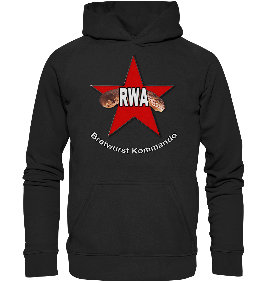 Rote Wurst Armee - Bratwurst Kommando - Basic Unisex Hoodie