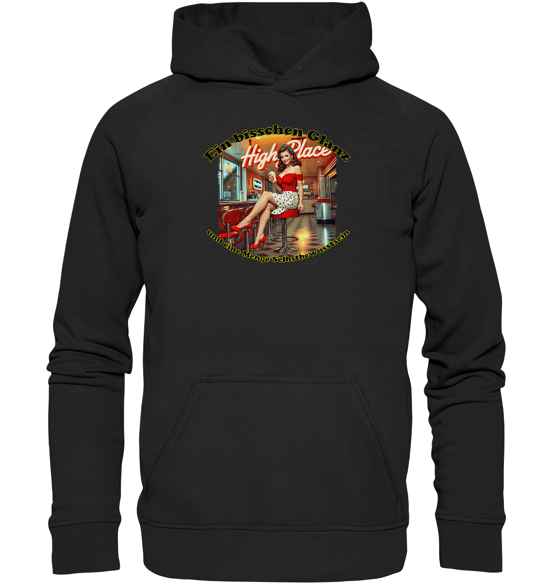 Pinup 5 - Basic Unisex Hoodie