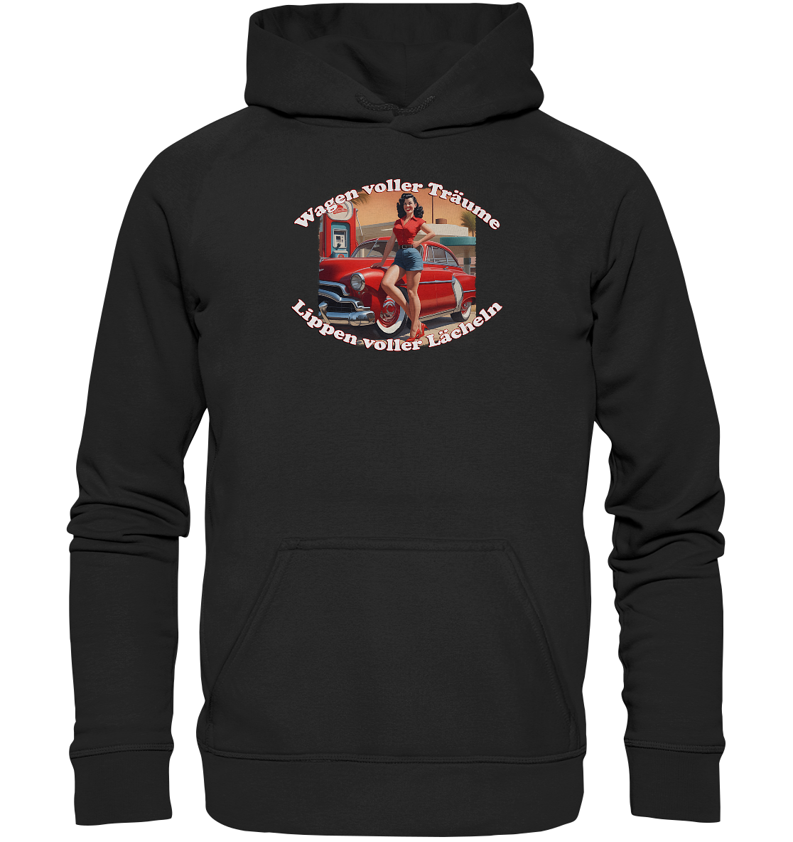 Pinup 6 - Basic Unisex Hoodie