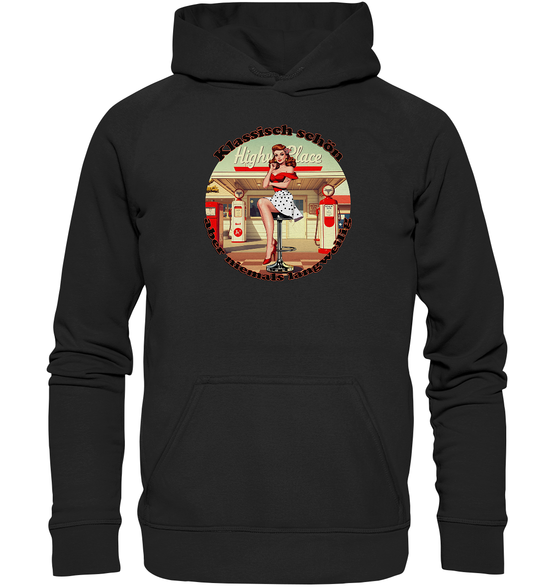 Pinup 9 - Basic Unisex Hoodie