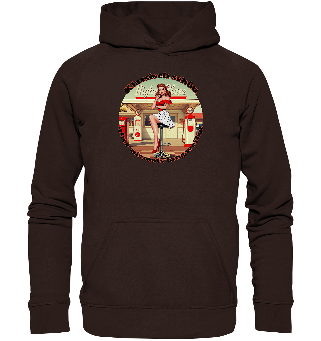 Pinup 9 - Basic Unisex Hoodie