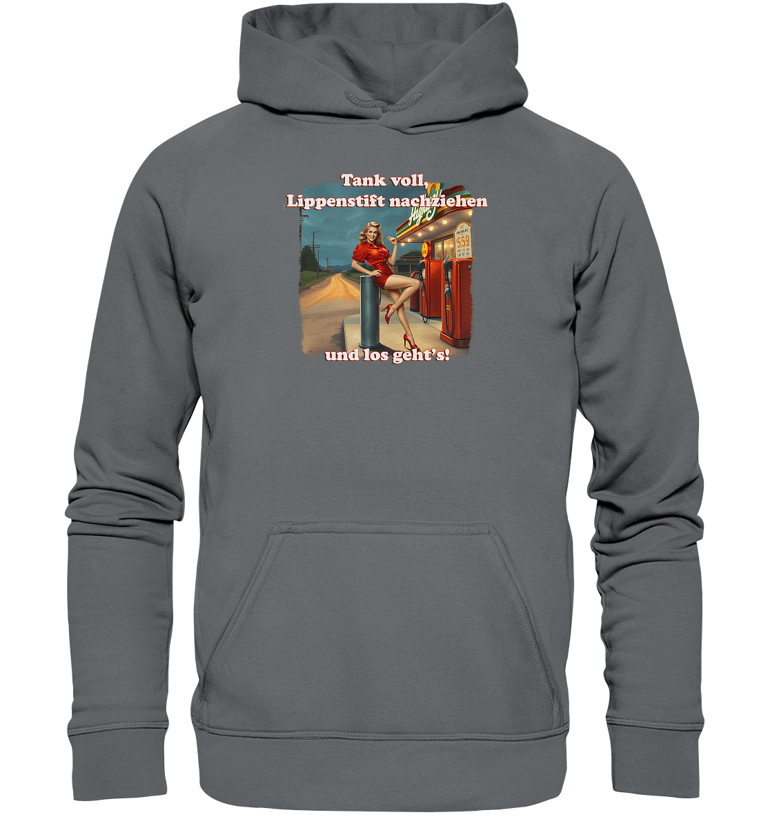 Pinup 7 - Basic Unisex Hoodie