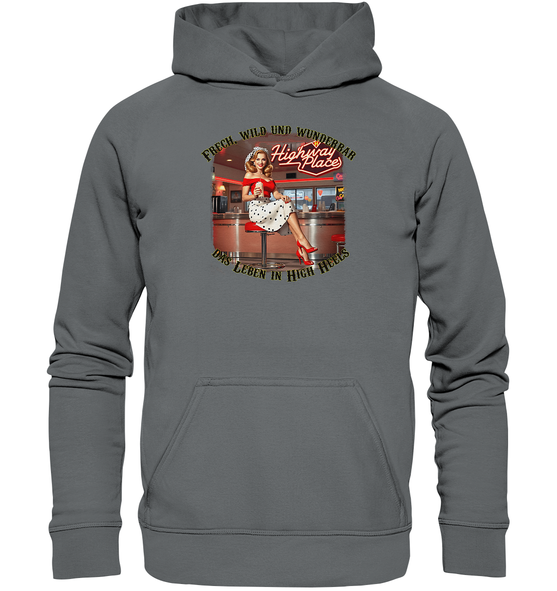 Pinup 2 - Basic Unisex Hoodie