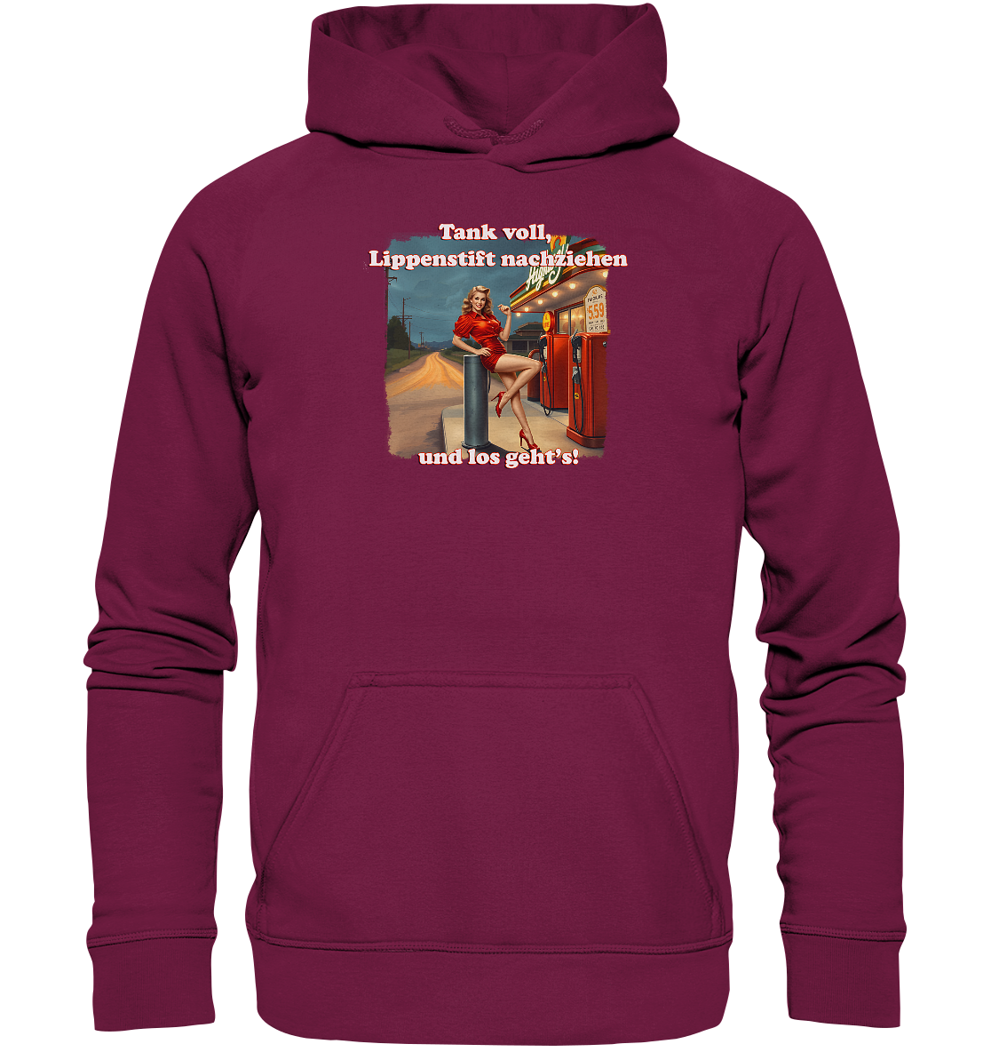 Pinup 7 - Basic Unisex Hoodie