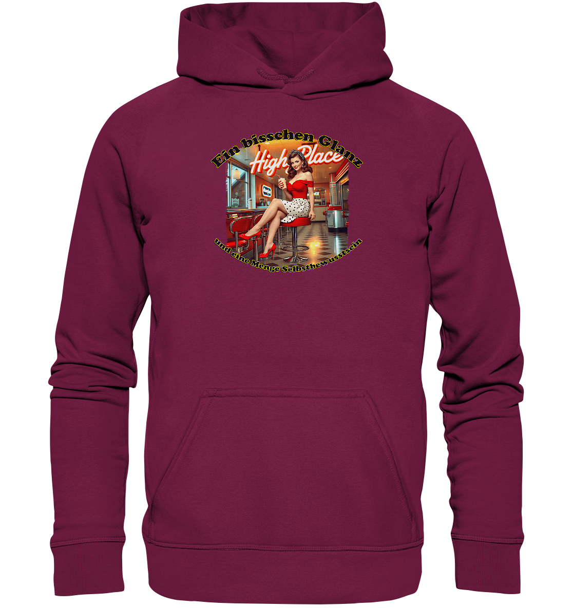 Pinup 5 - Basic Unisex Hoodie