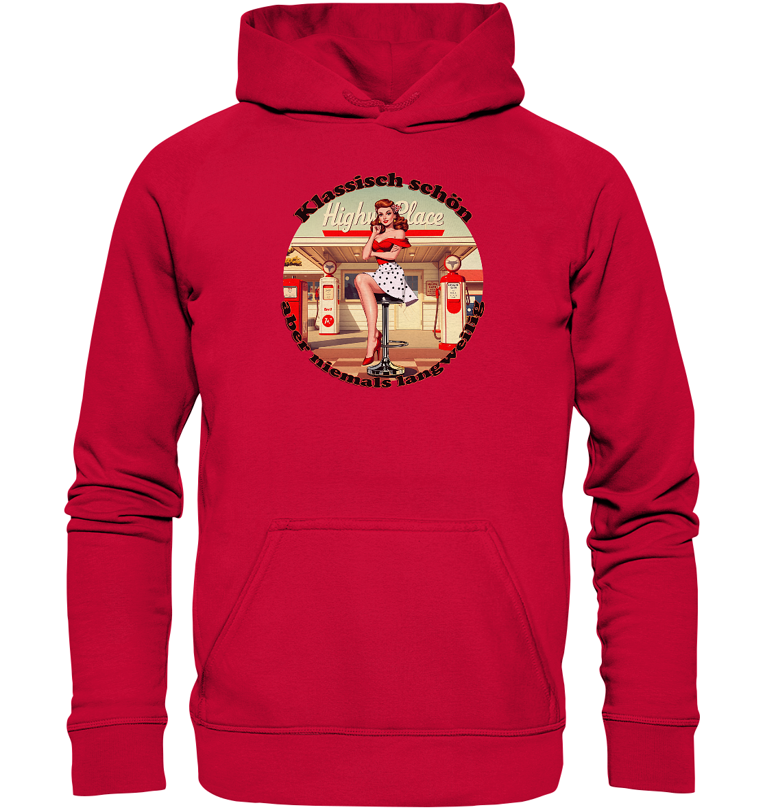 Pinup 9 - Basic Unisex Hoodie