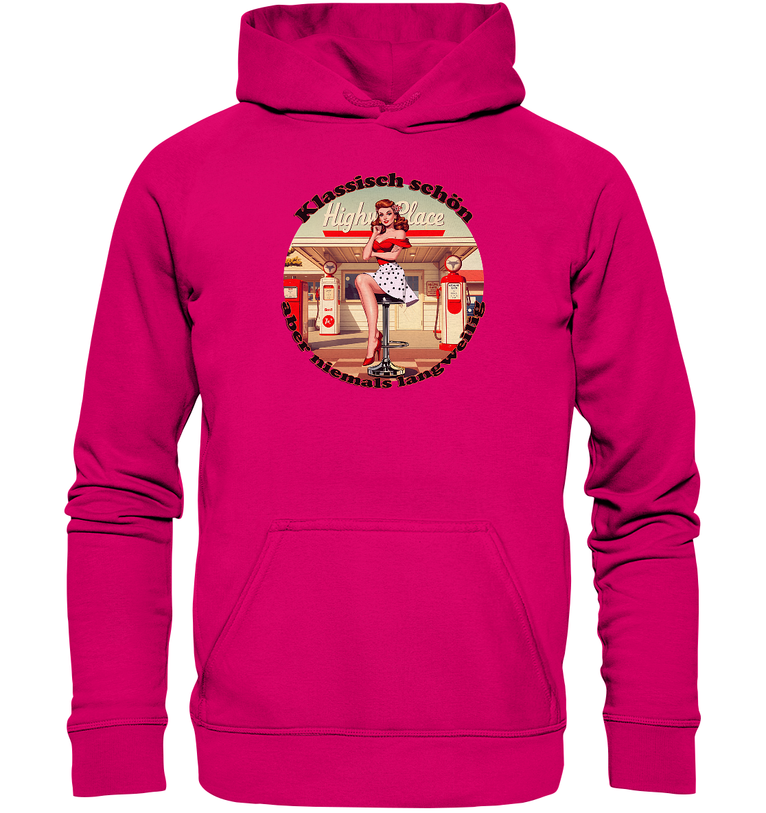 Pinup 9 - Basic Unisex Hoodie