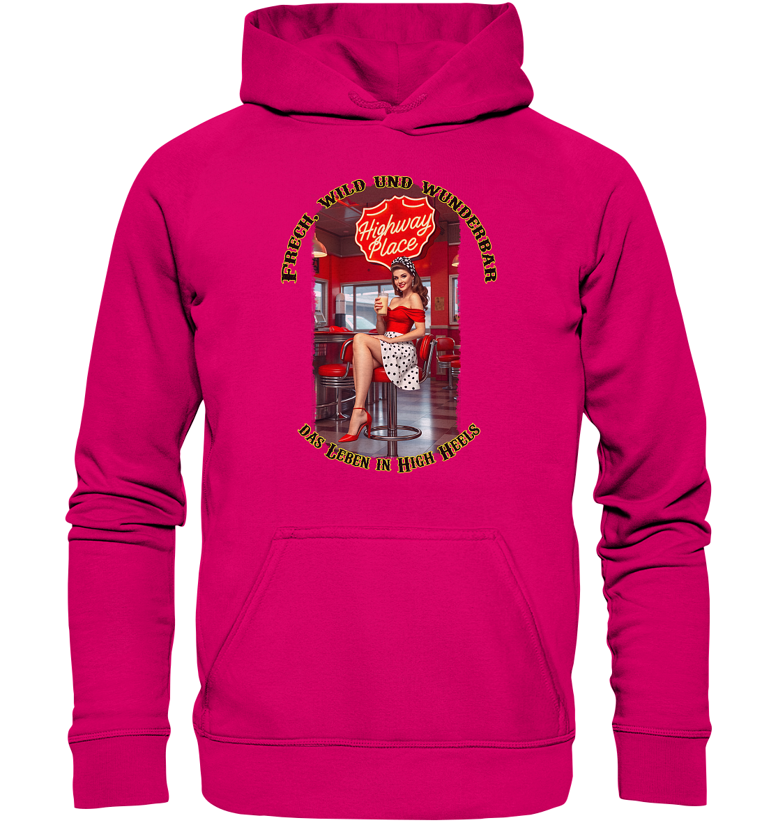 Pinup 1 - Basic Unisex Hoodie