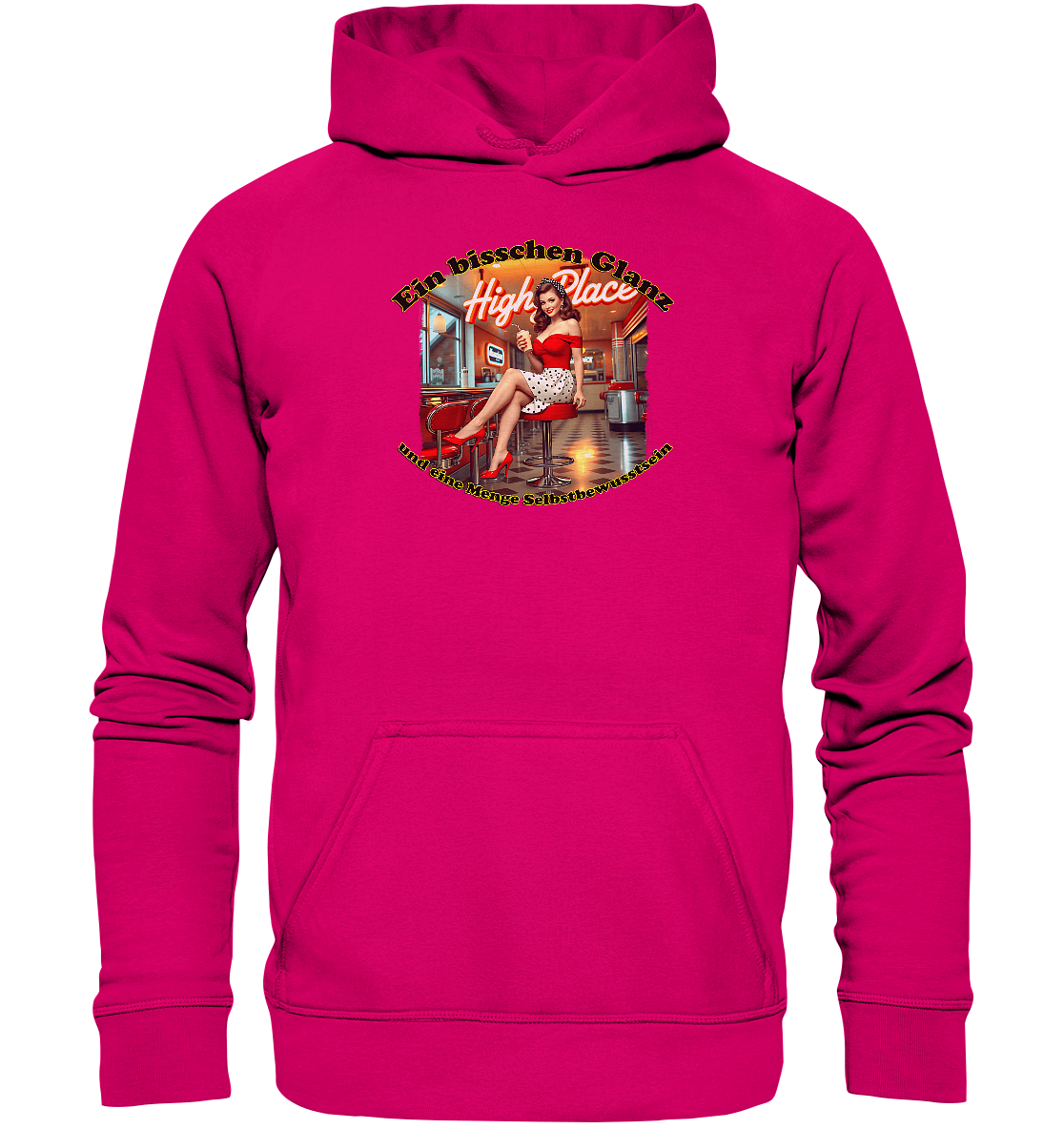 Pinup 5 - Basic Unisex Hoodie