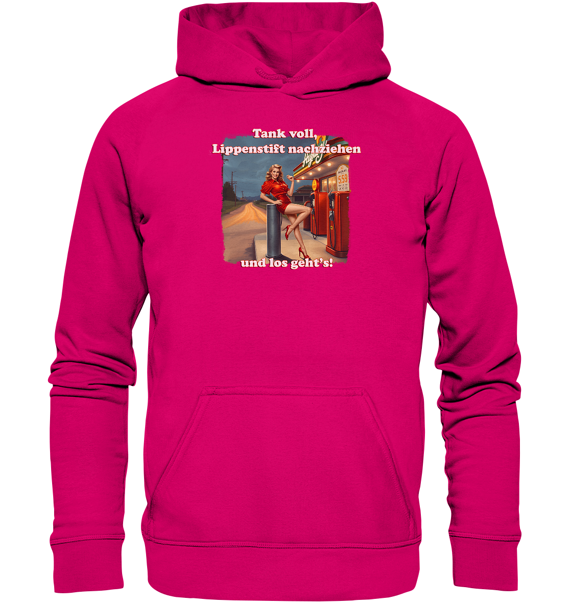 Pinup 7 - Basic Unisex Hoodie