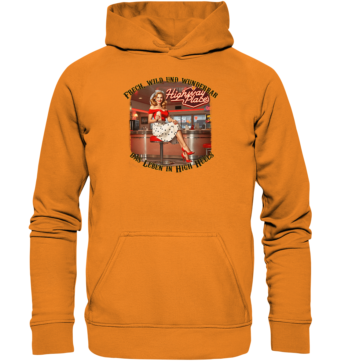 Pinup 2 - Basic Unisex Hoodie