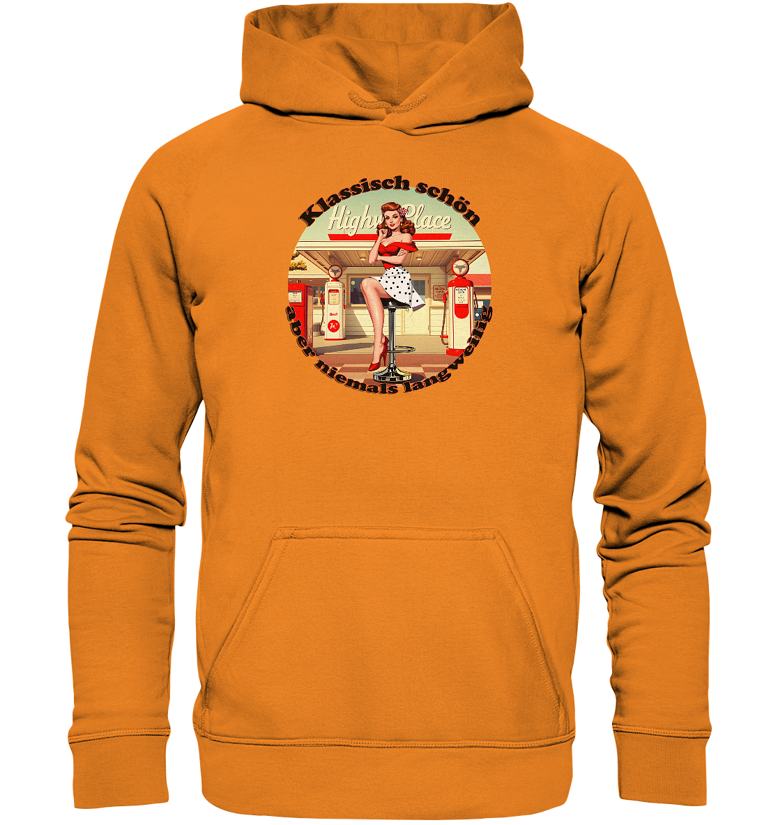 Pinup 9 - Basic Unisex Hoodie