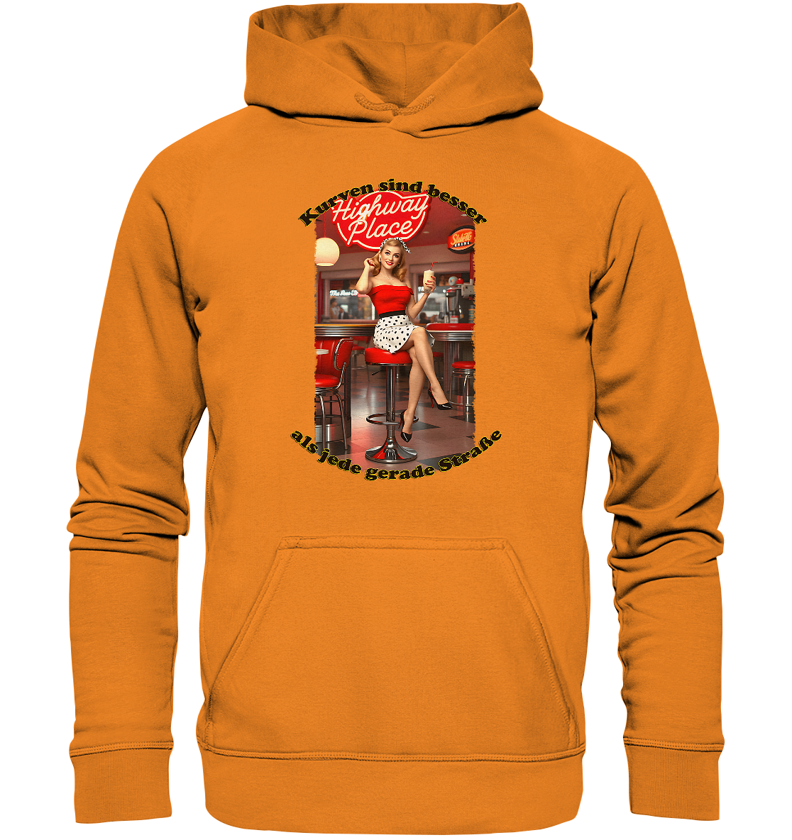 Pinup 3 - Basic Unisex Hoodie