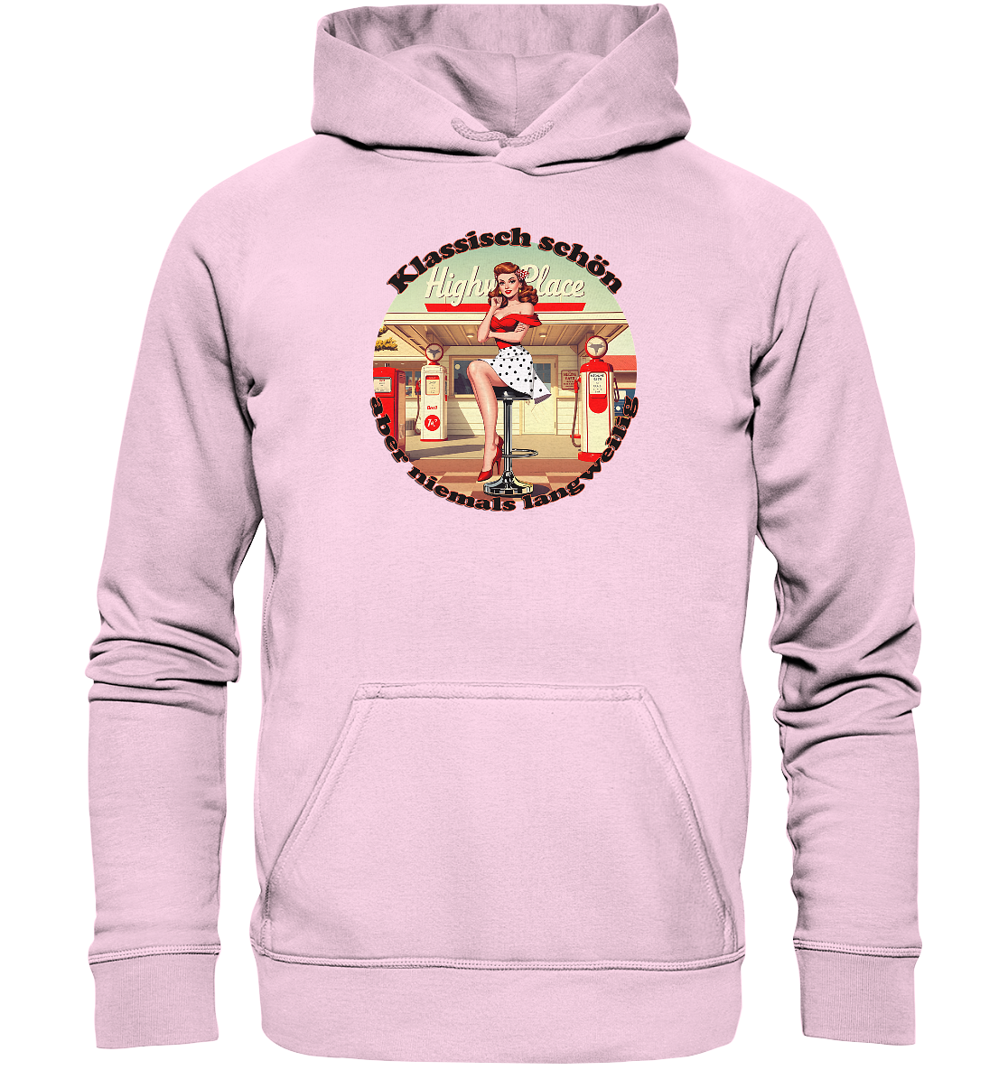 Pinup 9 - Basic Unisex Hoodie