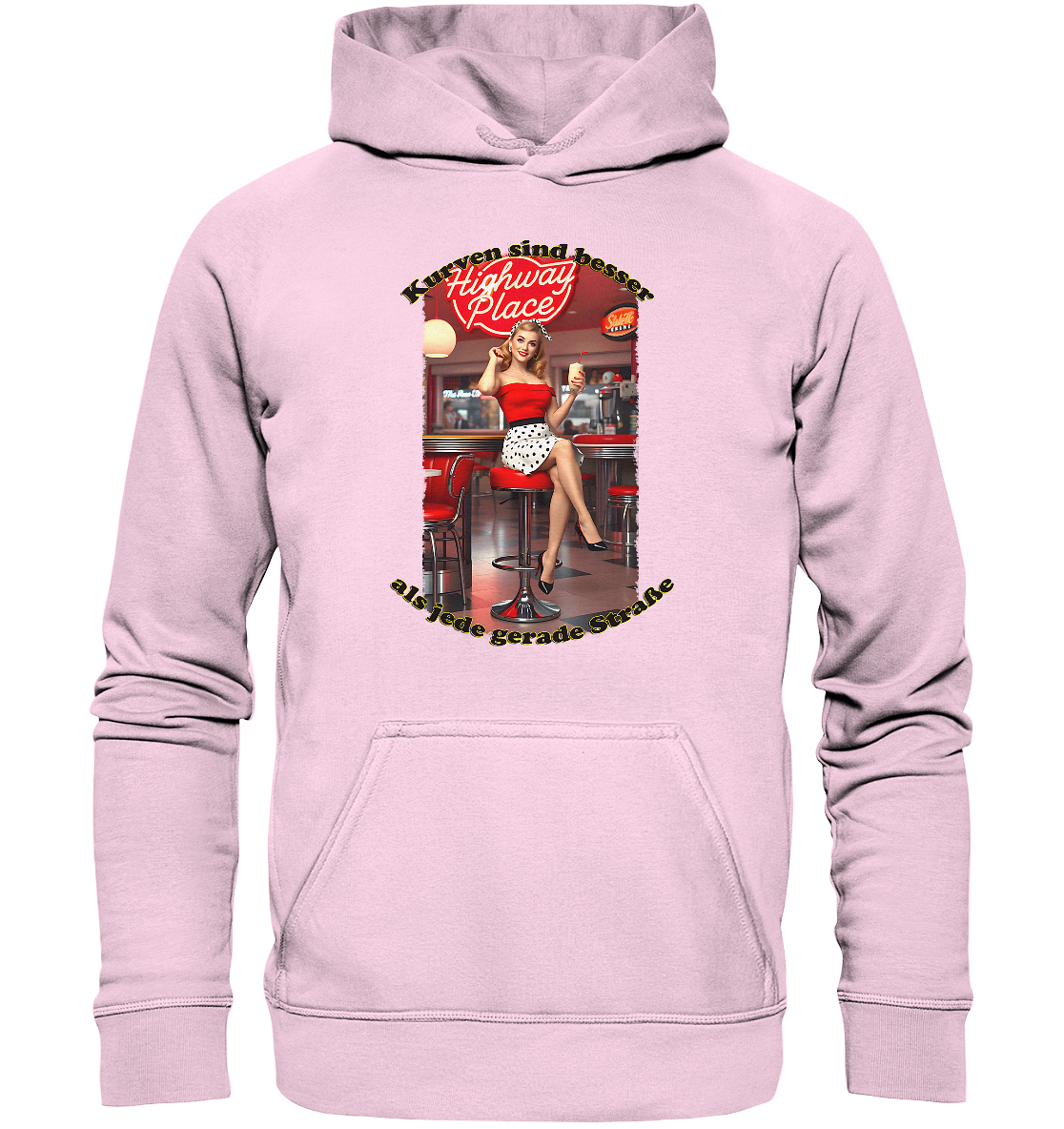 Pinup 3 - Basic Unisex Hoodie