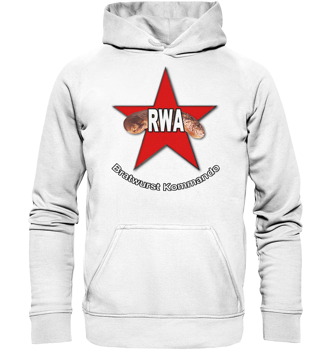 Rote Wurst Armee - Bratwurst Kommando - Basic Unisex Hoodie