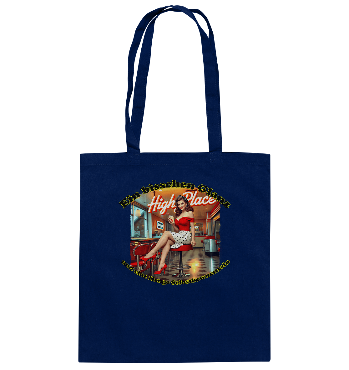 Pinup 5 - Baumwolltasche