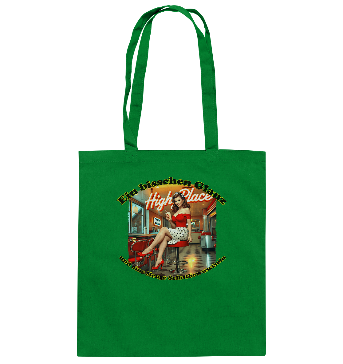 Pinup 5 - Baumwolltasche