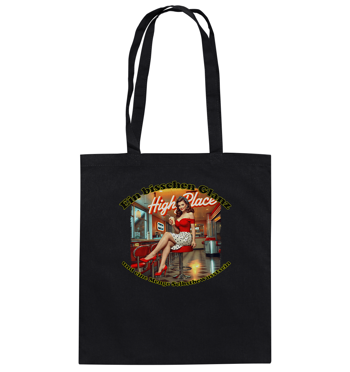 Pinup 5 - Baumwolltasche