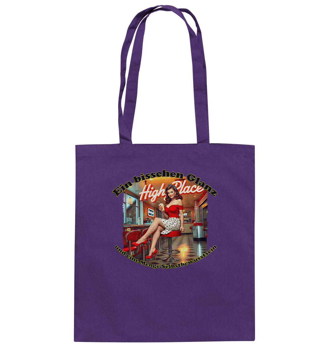 Pinup 5 - Baumwolltasche