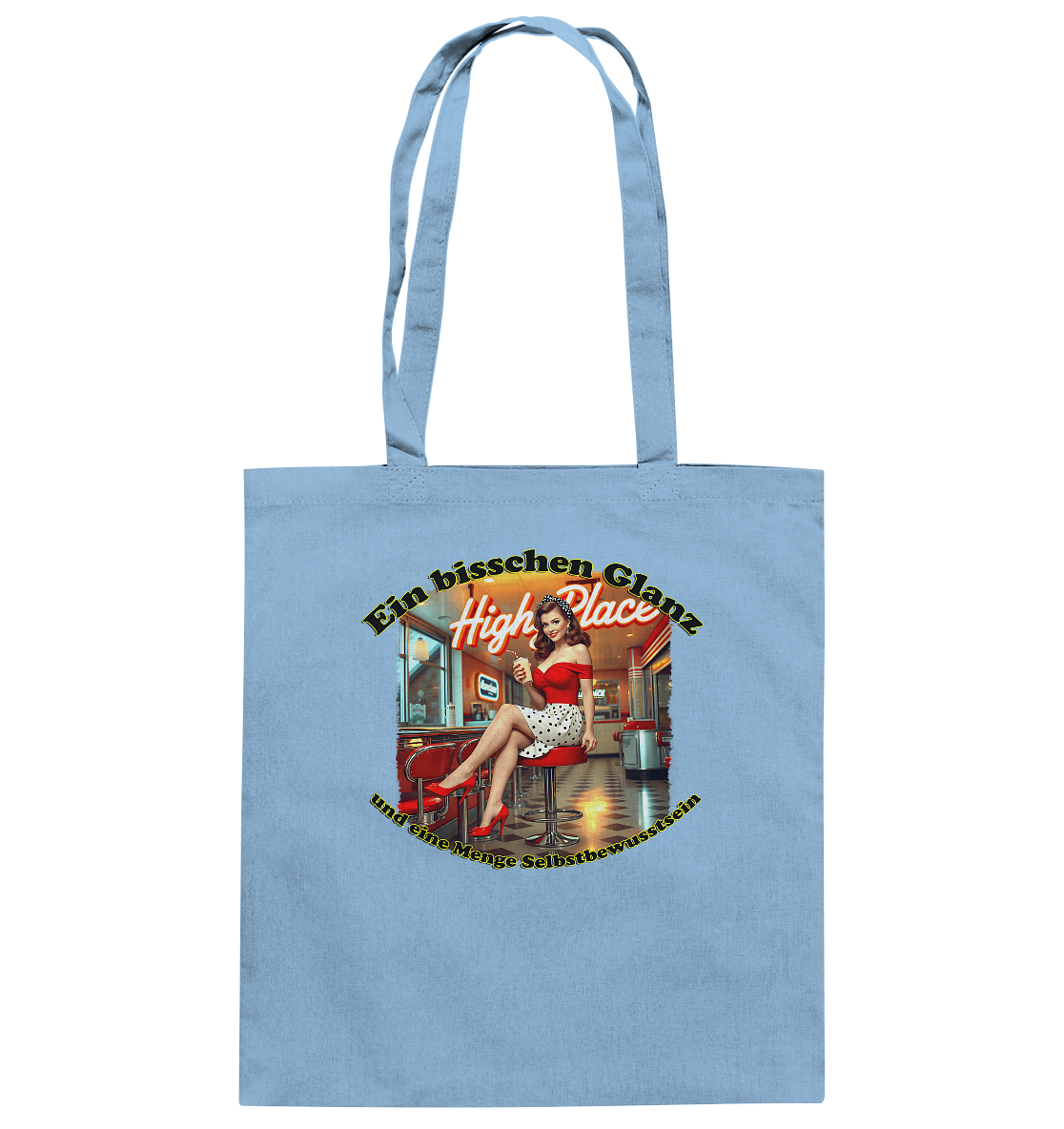 Pinup 5 - Baumwolltasche