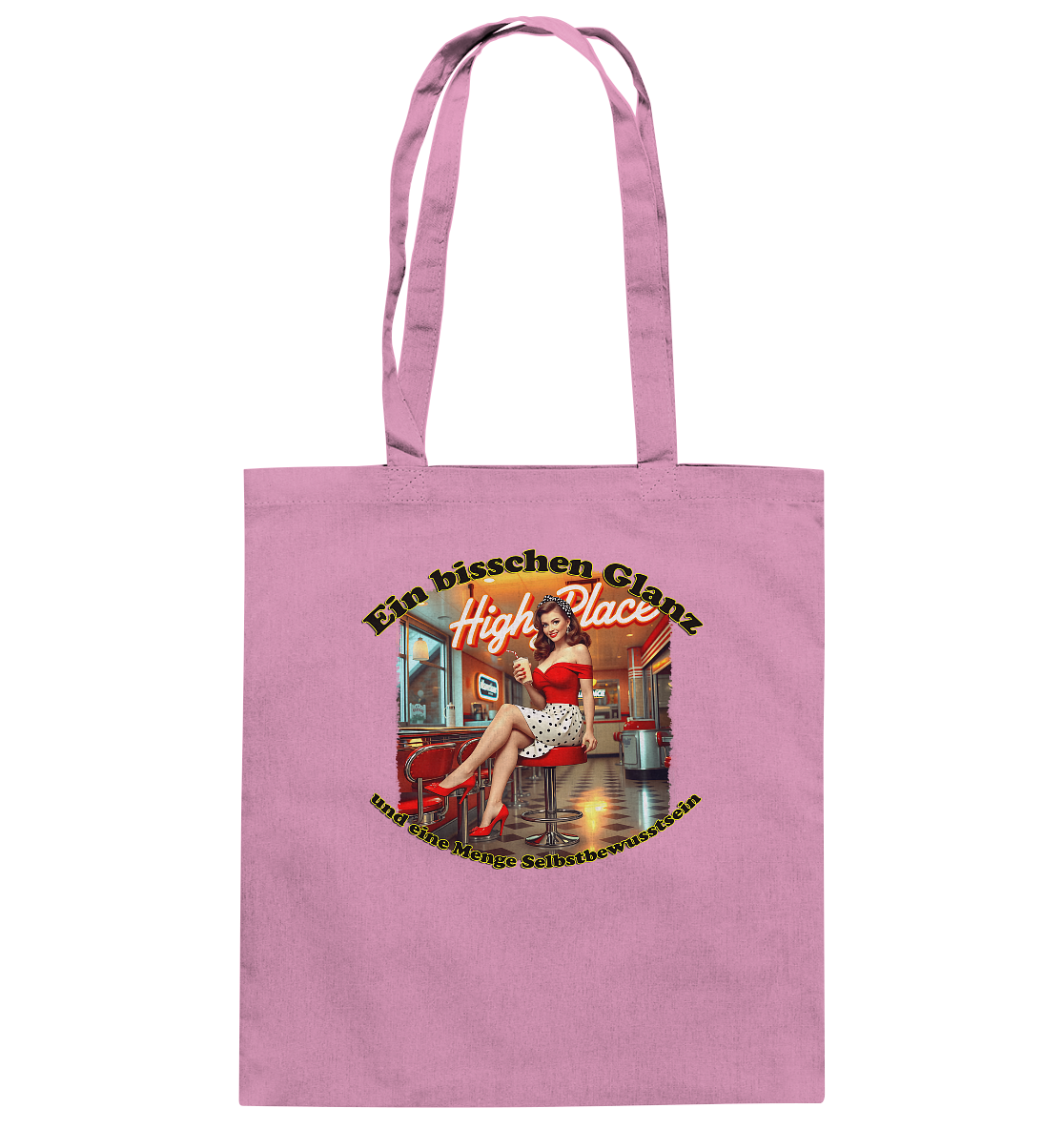 Pinup 5 - Baumwolltasche