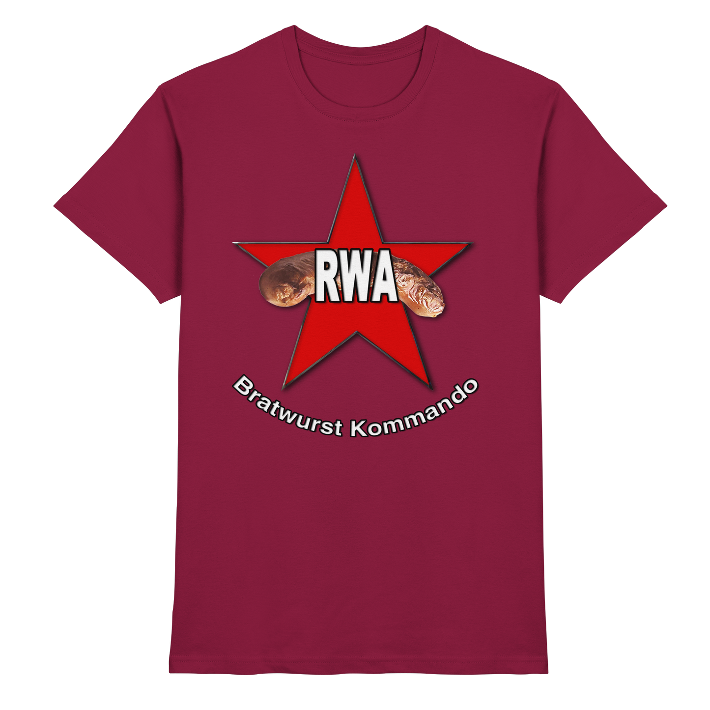 Rote Wurst Armee - Bratwurst Kommando - Heavy Cotton T-Shirt